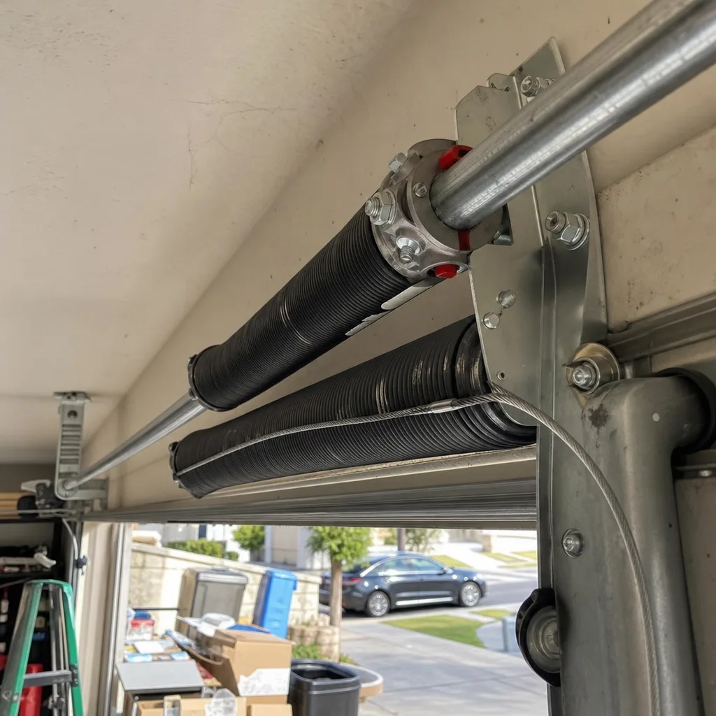 Professional garage door torsion spring repair and replacement service